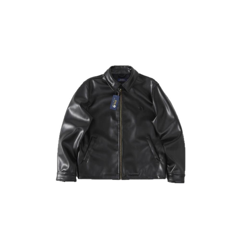 Casual Baseball Biker Jacket For Men Relaxed Fit