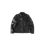 Casual Baseball Biker Jacket For Men Relaxed Fit