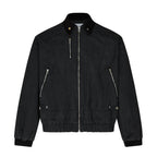 Denim Lapel Thickening Jacket Men Loose Fit
