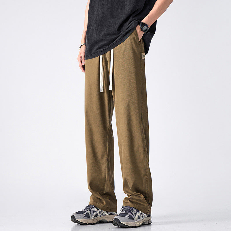 Fashion Men's Straight Casual Pants For Everyday Wear