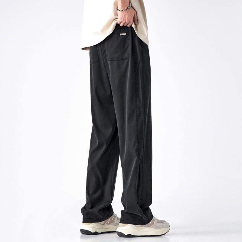 Fashion Men's Straight Casual Pants For Everyday Wear