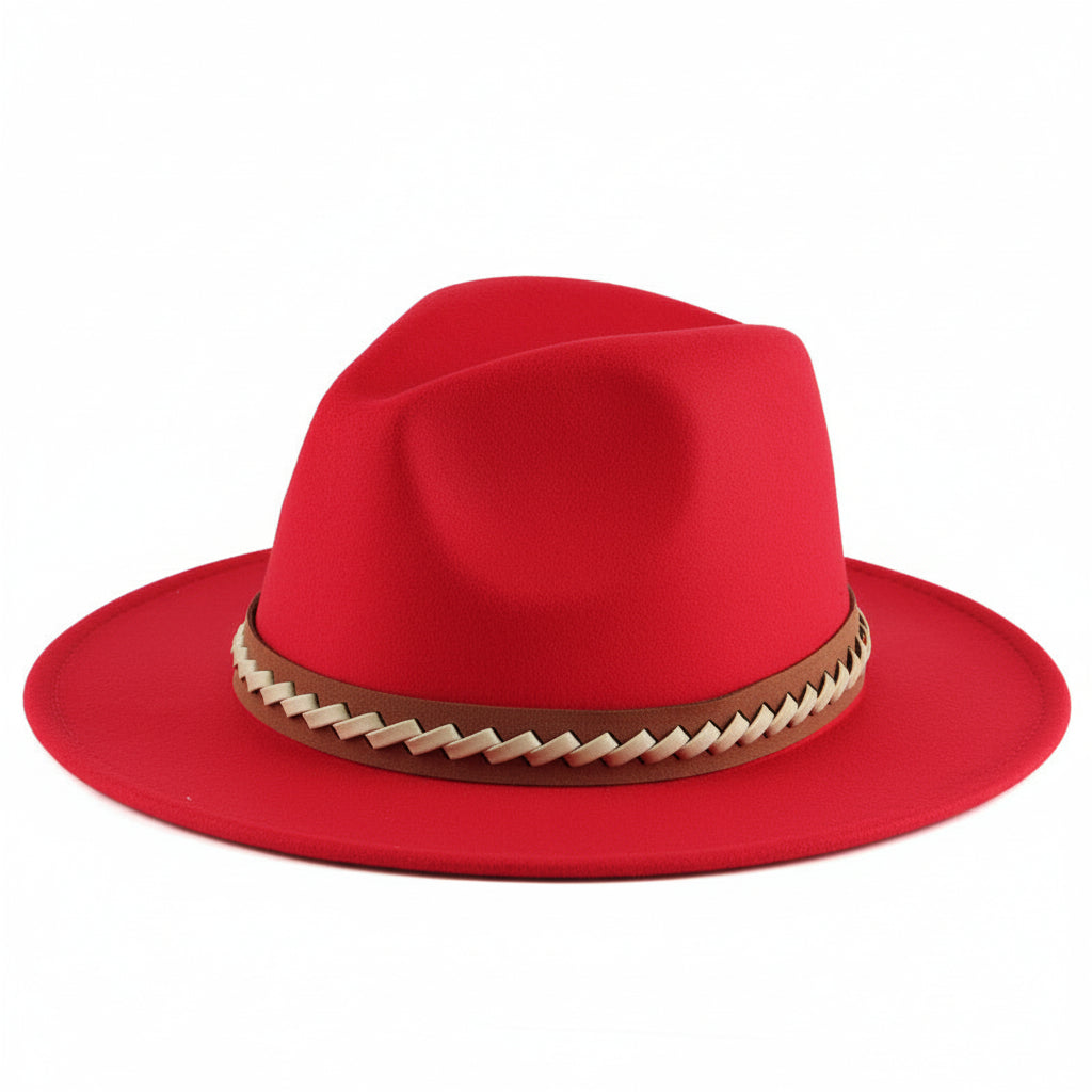 Men's Autumn Winter Felt Hats British Fashion Style