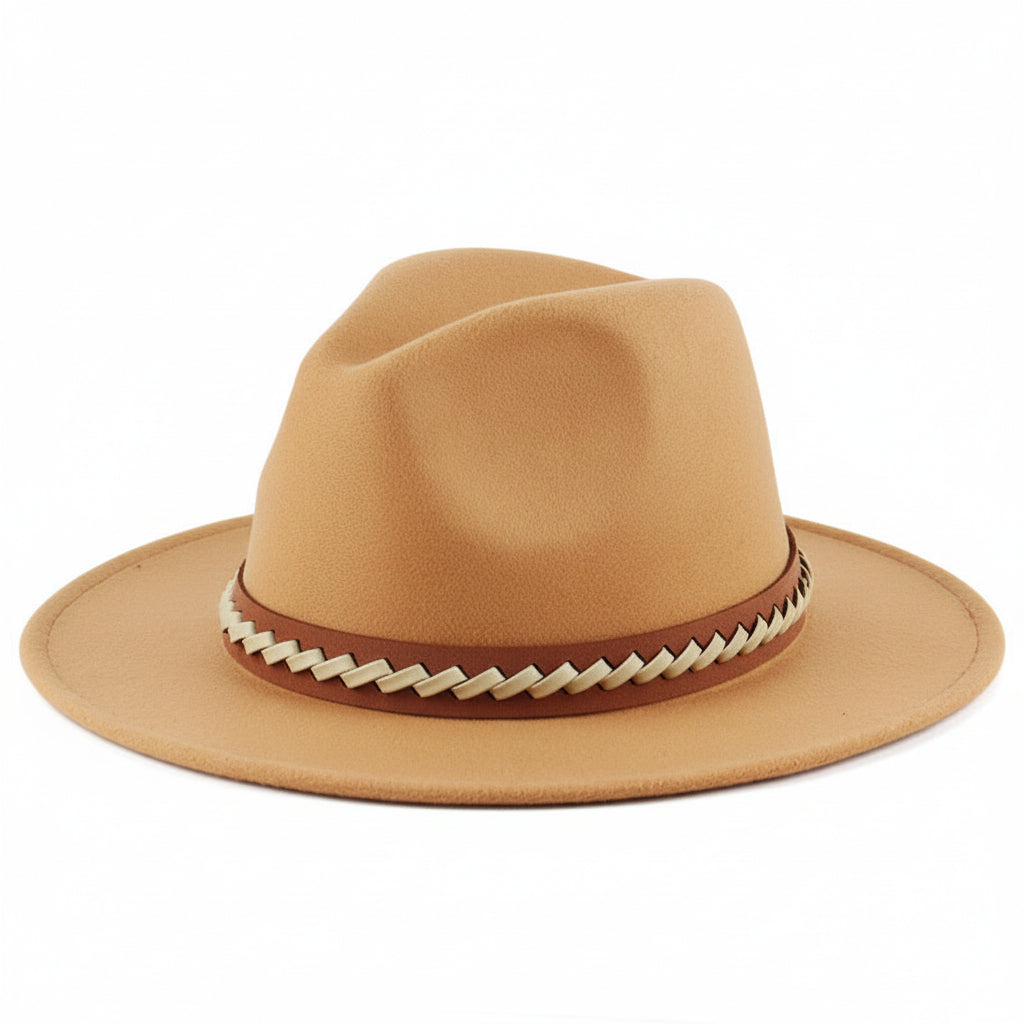 Men's Autumn Winter Felt Hats British Fashion Style