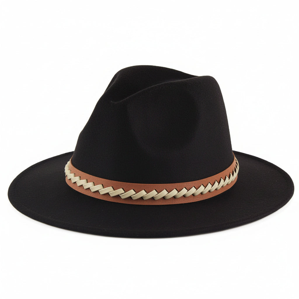 Men's Autumn Winter Felt Hats British Fashion Style