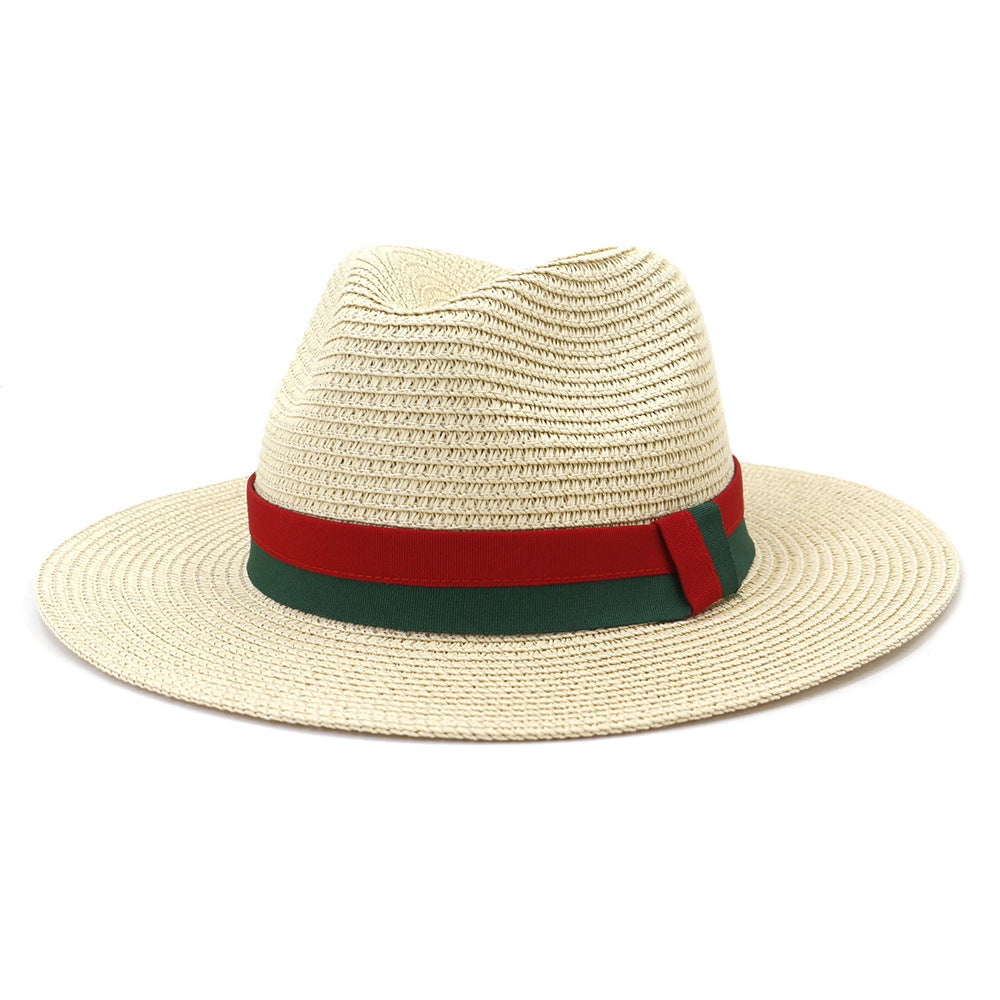 Men's Outdoor Seaside Straw Beach Sun Hat