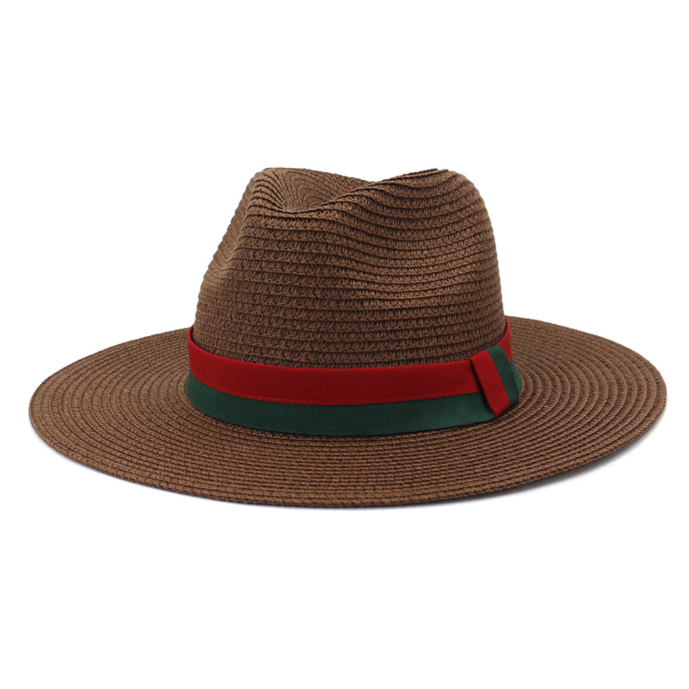 Men's Outdoor Seaside Straw Beach Sun Hat
