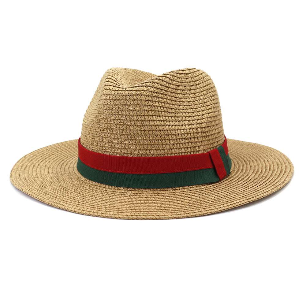 Men's Outdoor Seaside Straw Beach Sun Hat