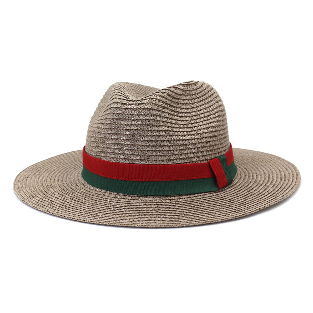Men's Outdoor Seaside Straw Beach Sun Hat