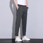 Simple Summer Casual Pants For Men Cropped Fit