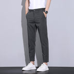 Simple Summer Casual Pants For Men Cropped Fit