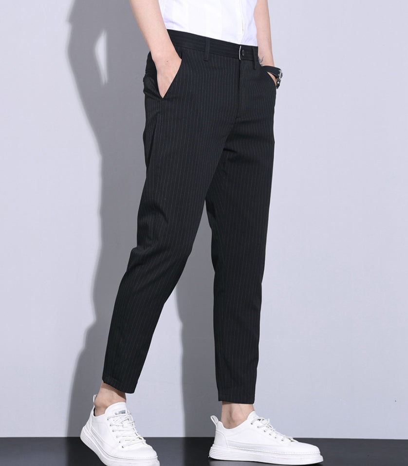 Simple Summer Casual Pants For Men Cropped Fit